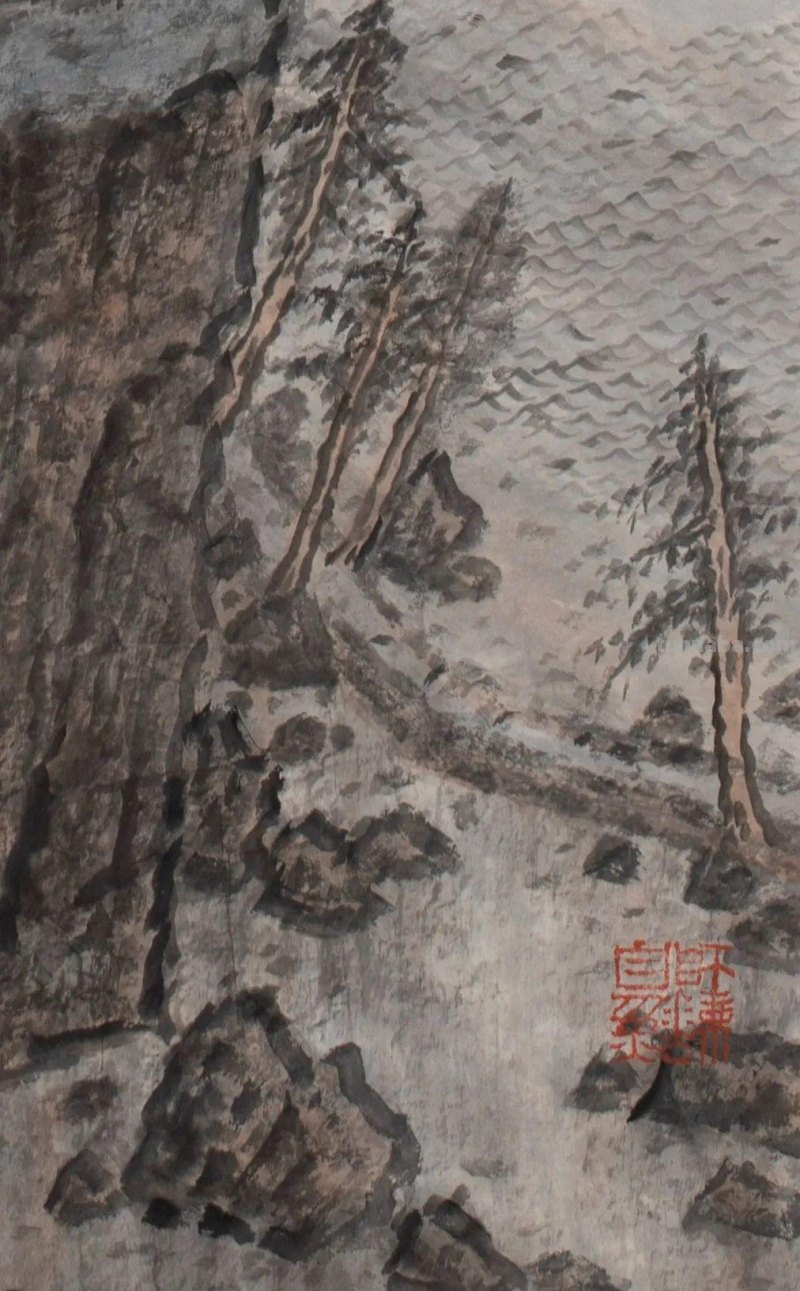 说诗画-周古天绘画系列(十六)《云阔烟深树,江澄水浴秋》 说诗画-周古天绘画系列(十六)《云阔烟深树,江澄水浴秋》