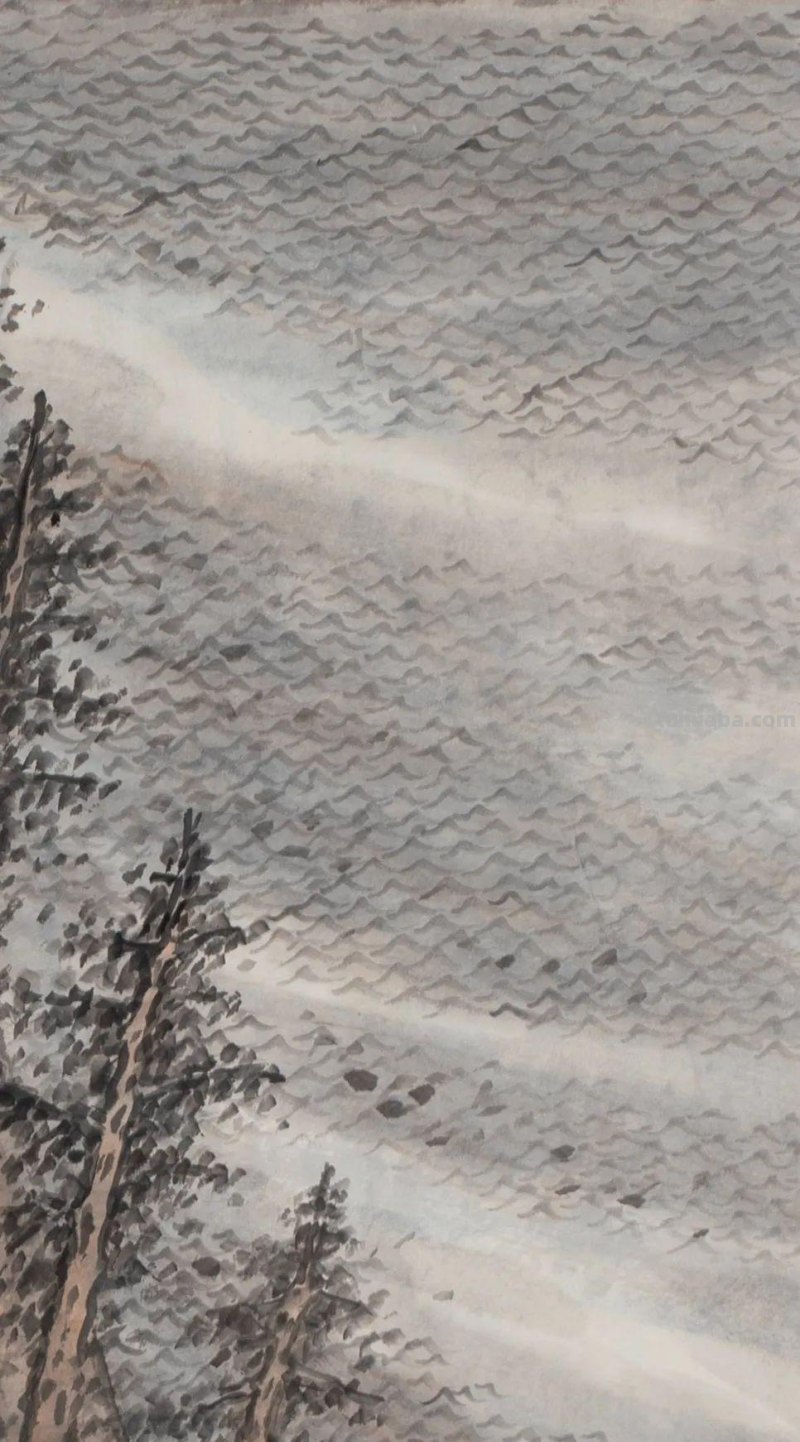 说诗画-周古天绘画系列(十六)《云阔烟深树,江澄水浴秋》 说诗画-周古天绘画系列(十六)《云阔烟深树,江澄水浴秋》