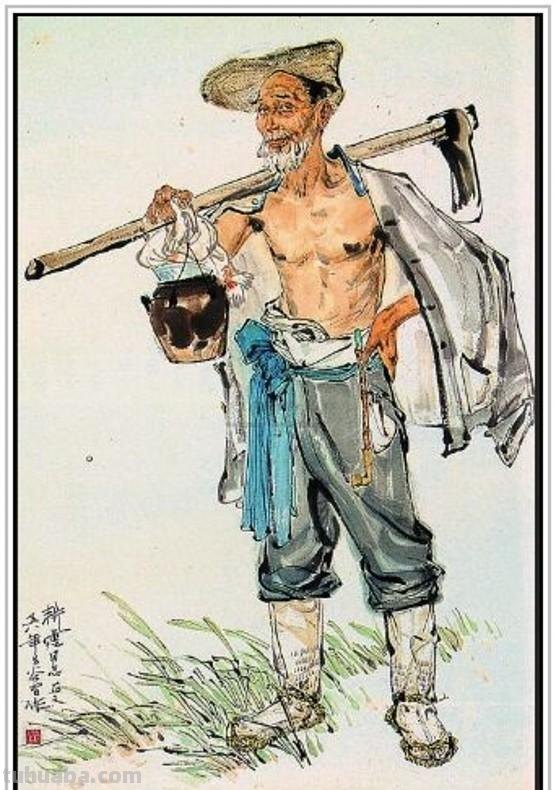 现代著名画家周昌谷四十五幅经典绘画书法作品纯情至美赏析