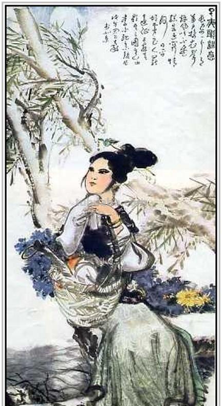 现代著名画家周昌谷四十五幅经典绘画书法作品纯情至美赏析