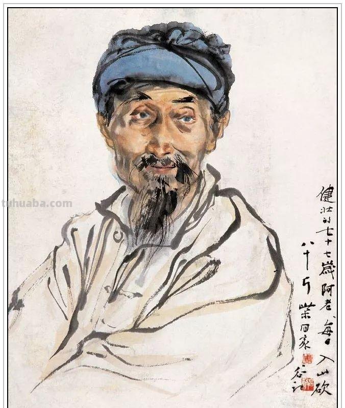 现代著名画家周昌谷四十五幅经典绘画书法作品纯情至美赏析