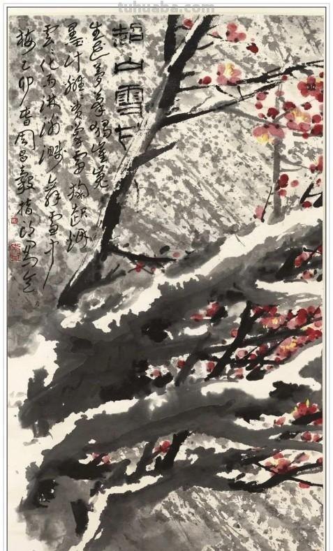 现代著名画家周昌谷四十五幅经典绘画书法作品纯情至美赏析