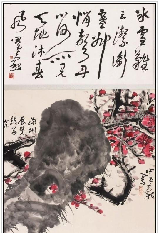 现代著名画家周昌谷四十五幅经典绘画书法作品纯情至美赏析