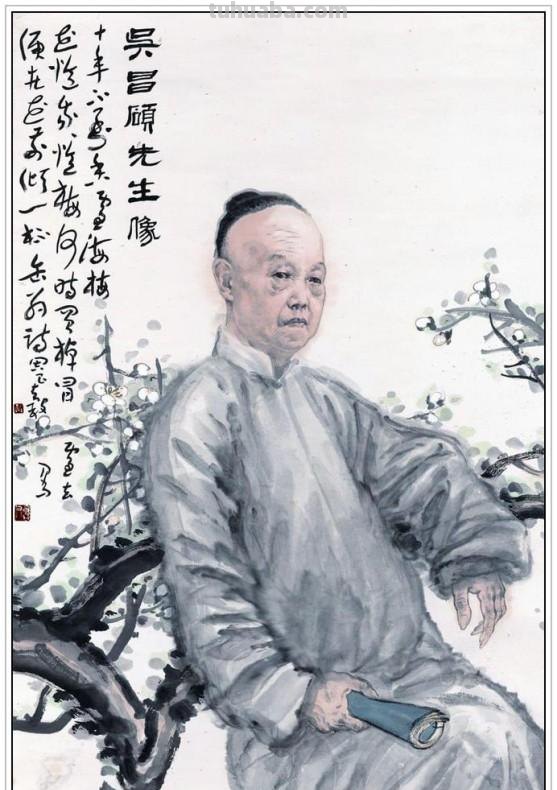 现代著名画家周昌谷四十五幅经典绘画书法作品纯情至美赏析