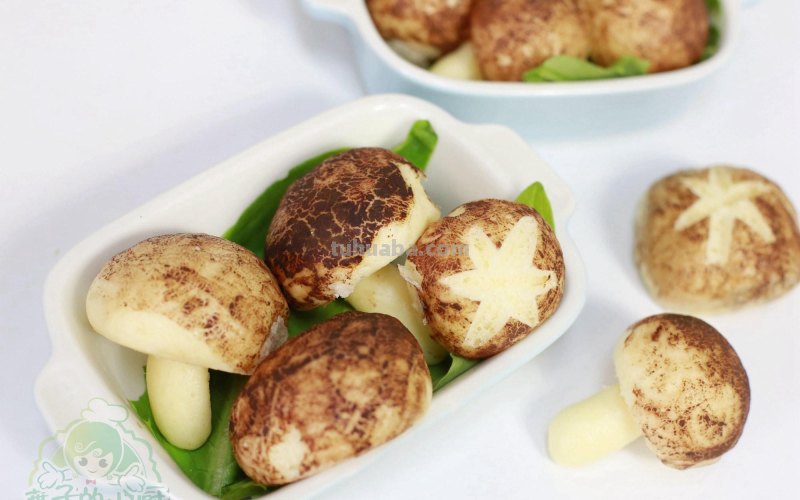 蘑菇是假，馒头是真，萌翻了！一次惊喜的美食DIY