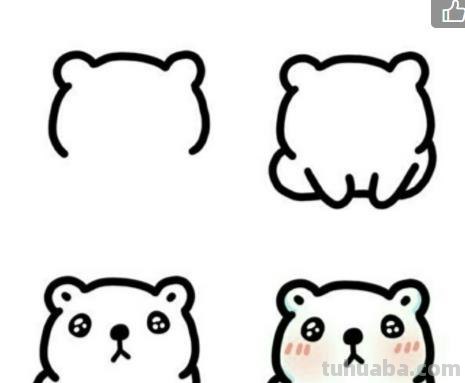 卡通人物简笔画只需4个步骤就可以学会？