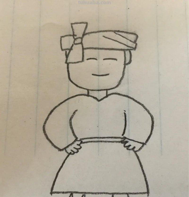 极简人物简笔画