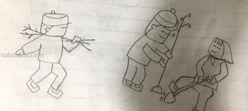 可爱的人物简笔画