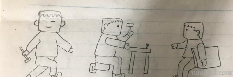 可爱的人物简笔画