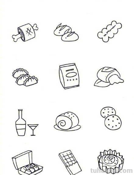 100个水果简笔画素材