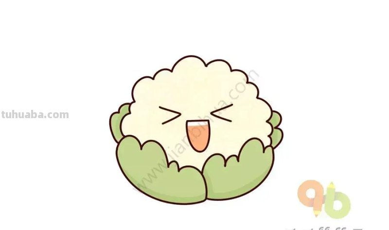 教你3分钟画出各种可爱的蔬菜，简单易学，快点收藏吧！