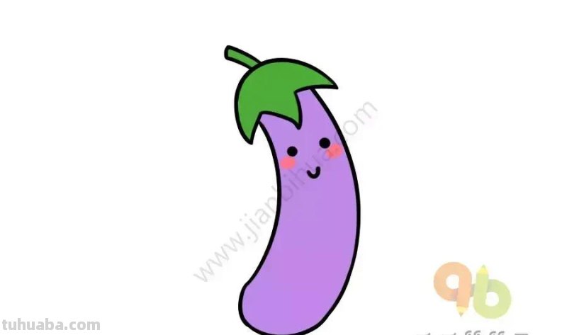 教你3分钟画出各种可爱的蔬菜，简单易学，快点收藏吧！