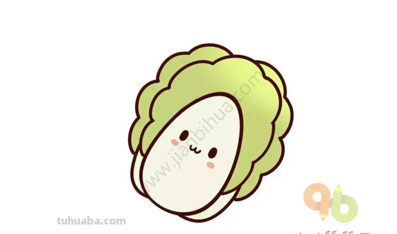 教你3分钟画出各种可爱的蔬菜，简单易学，快点收藏吧！