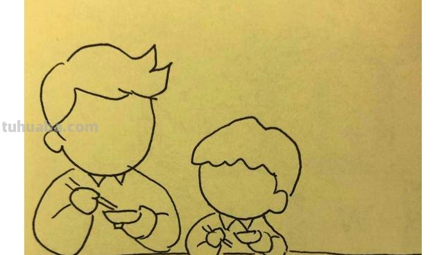 爸爸简笔画怎么画(爸爸简笔画怎么画全身最简单) 爸爸简笔画怎么画(爸爸简笔画怎么画全身最简单)