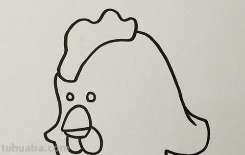 家畜简笔画怎么画？老母鸡的简笔画步骤图，适合小朋友们画
