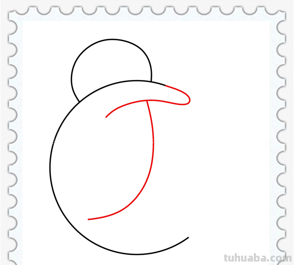 儿童简笔画精选-用字母“C”画猫（Cat）