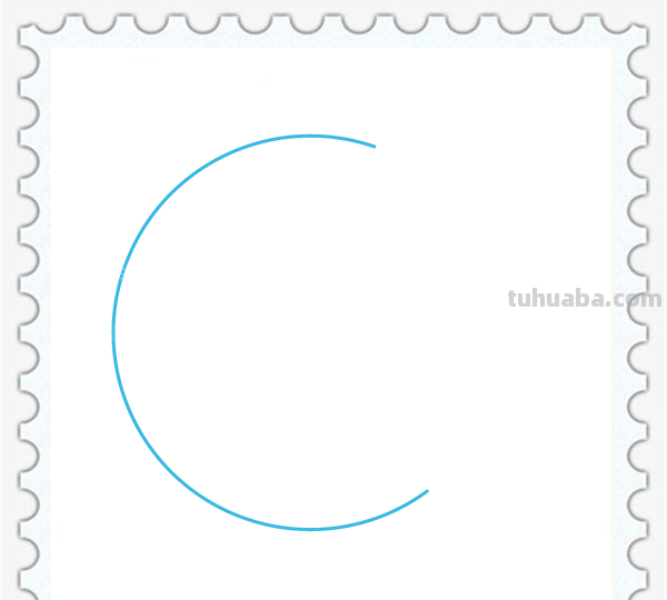 儿童简笔画精选-用字母“C”画猫（Cat）