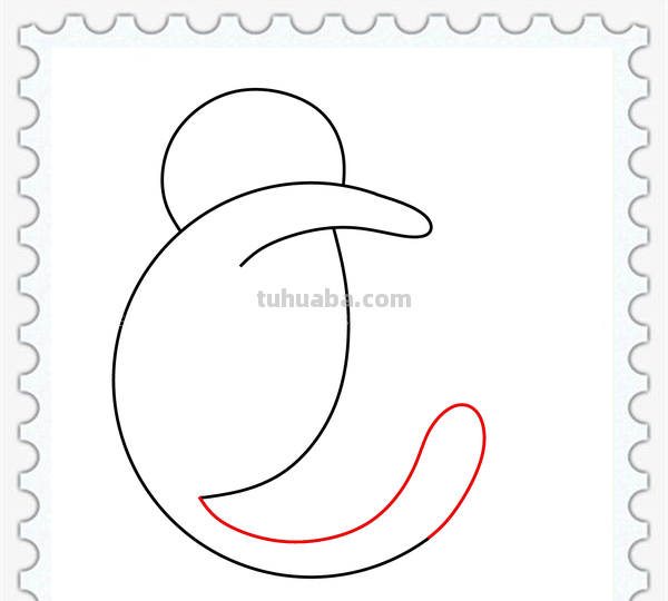 儿童简笔画精选-用字母“C”画猫（Cat）