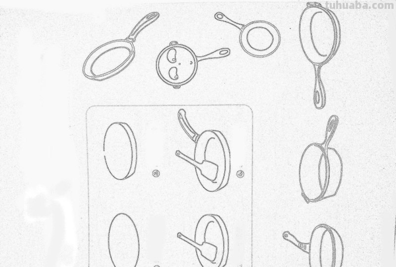 一大箱，简笔画电器画法资料包，拿去临摹教小孩！