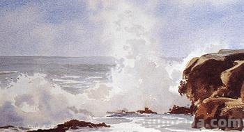 水彩画11种技法学习（了解、参考）