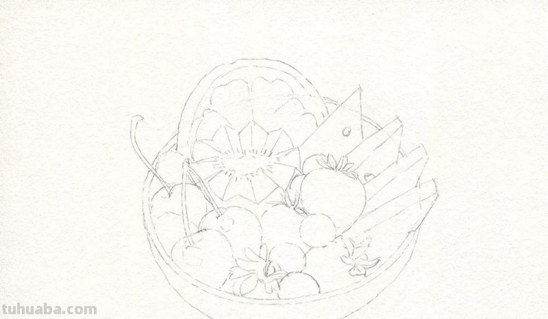 零基础也能画水彩，教你画一幅水果图