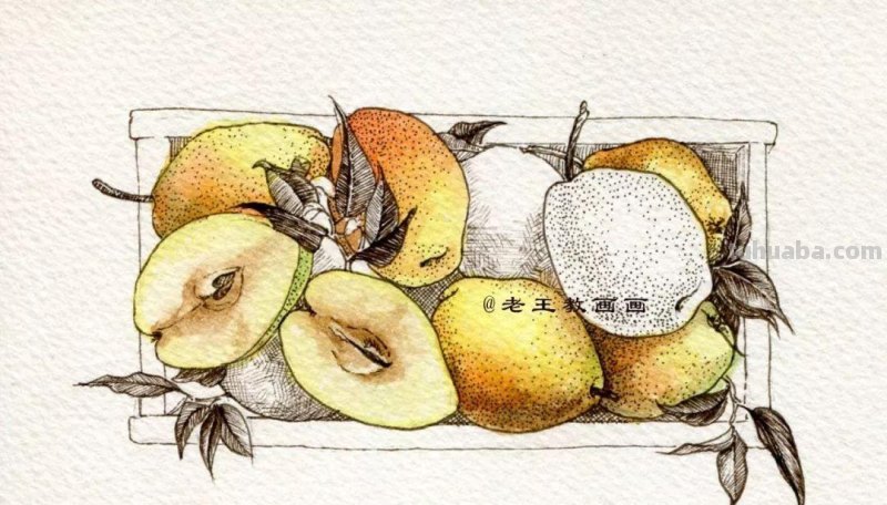 水彩不会调色怎么办?画一框梨教你调色 水彩不会调色怎么办?画一框梨教你调色