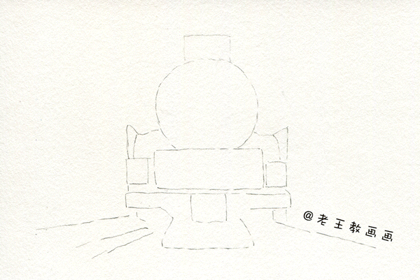 零基础也能画水彩,教你画火车头风景画 零基础也能画水彩,教你画火车头风景画