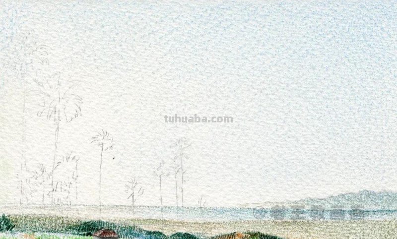 用彩铅画出来的风景,比真实的还要美 用彩铅画出来的风景,比真实的还要美