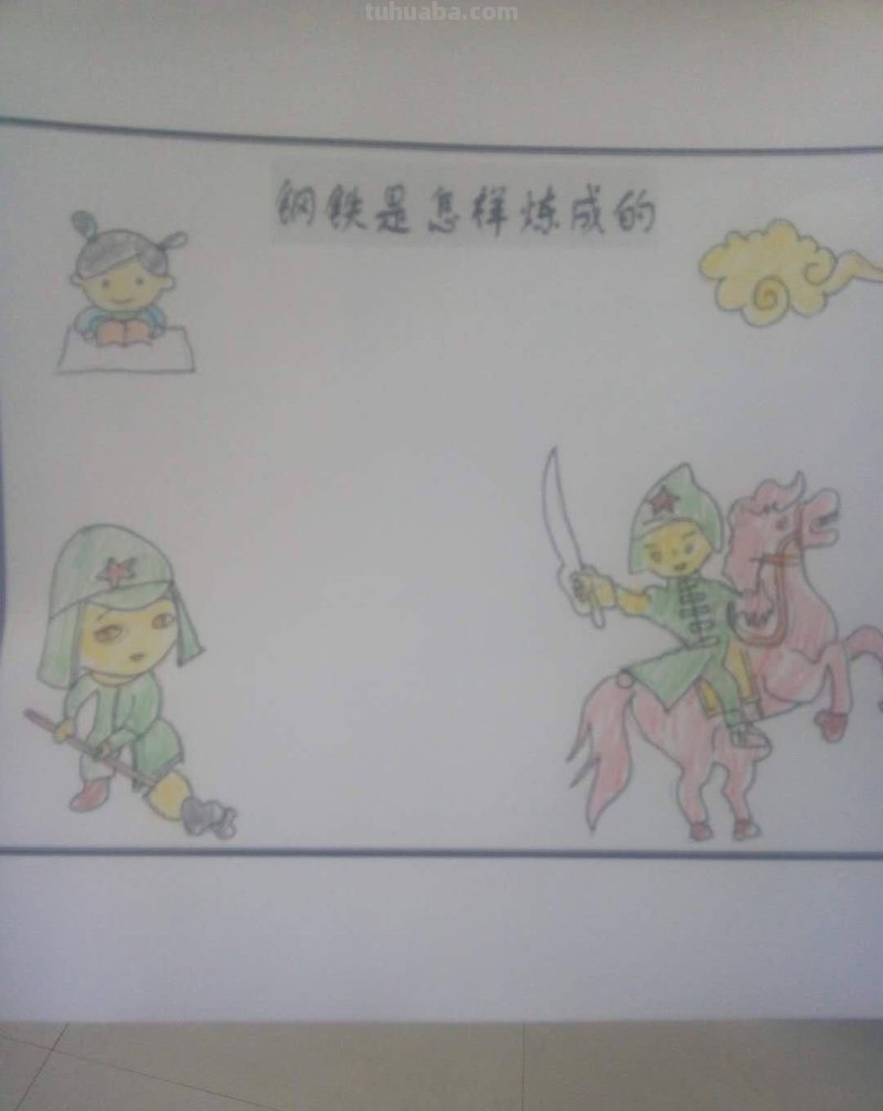 钢铁是怎么炼成的手抄报（钢铁是怎样炼成的手抄报图片大全）