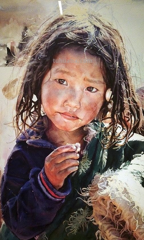 每日艺术吧-人物水彩赏析 每日艺术吧-人物水彩赏析