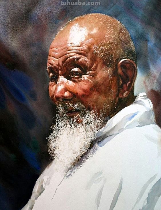 每日艺术吧-人物水彩赏析 每日艺术吧-人物水彩赏析