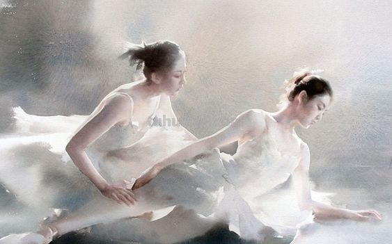 人物水彩画鉴赏