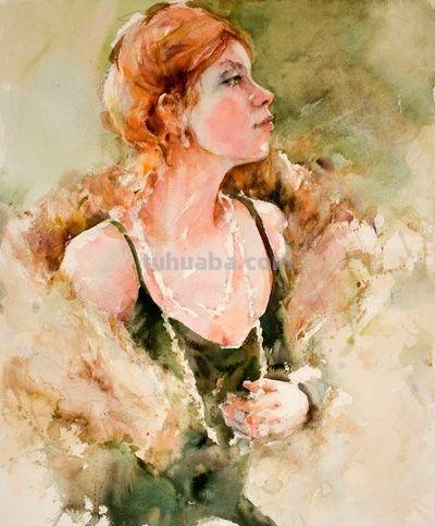 人物水彩画鉴赏