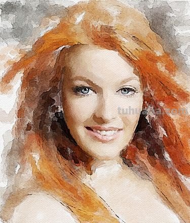 人物水彩画鉴赏