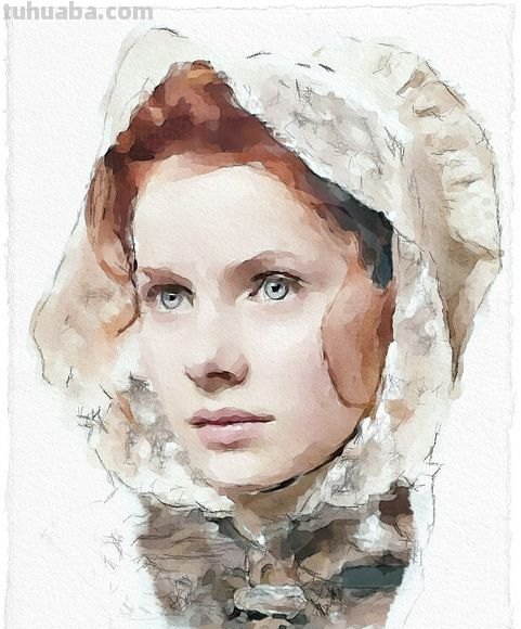 明星人物水彩画你认得几个