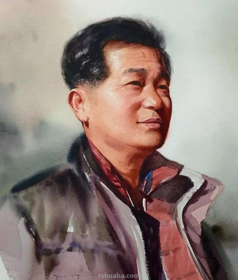 好细致的水彩人物画，人生百态，众生百相