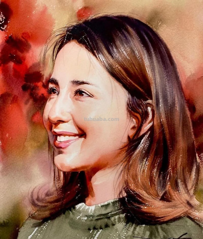 好细致的水彩人物画，人生百态，众生百相