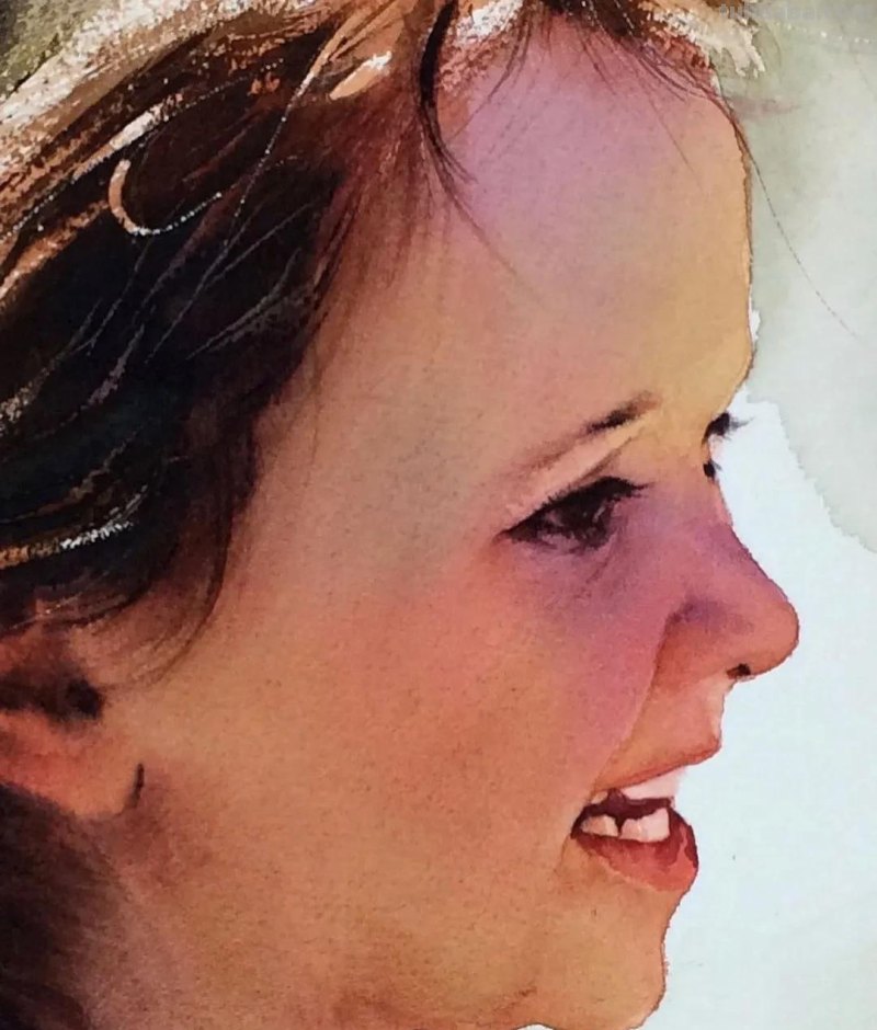 好细致的水彩人物画，人生百态，众生百相