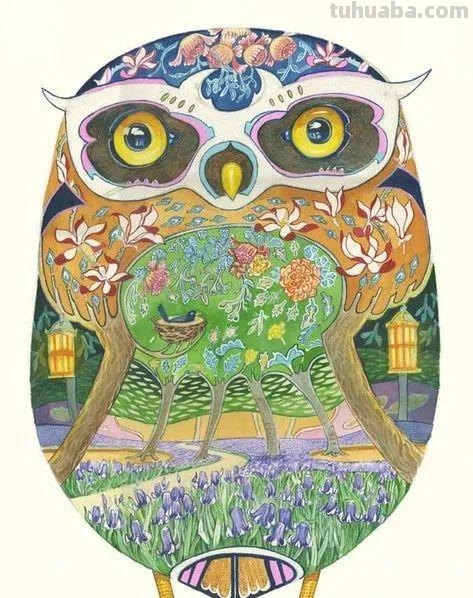 儿童画素材｜动物主题水彩插画，这样的细节太赞了
