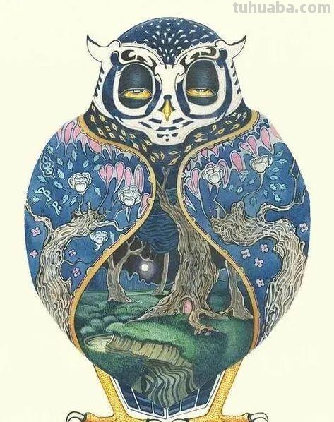 儿童画素材｜动物主题水彩插画，这样的细节太赞了