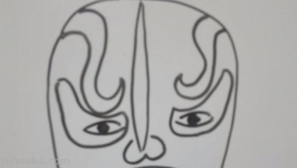 怎么画脸谱简笔画(怎么画脸谱简笔画图片) 怎么画脸谱简笔画(怎么画脸谱简笔画图片)