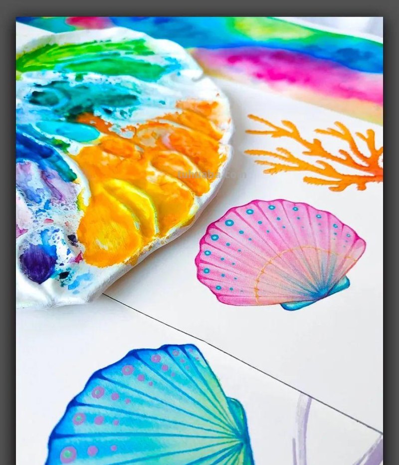 绘画|清新动人的色彩太美了,这组漂亮的水彩画是学习的好素材 绘画|清新动人的色彩太美了,这组漂亮的水彩画是学习的好素材