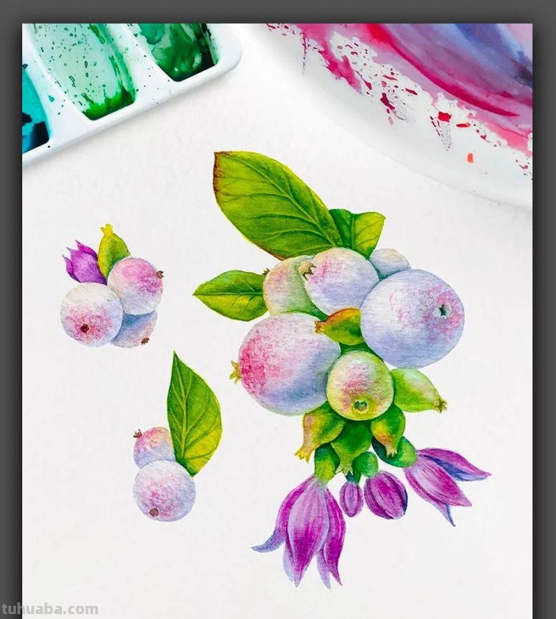 绘画|清新动人的色彩太美了,这组漂亮的水彩画是学习的好素材 绘画|清新动人的色彩太美了,这组漂亮的水彩画是学习的好素材