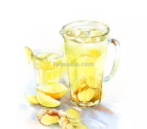 这些水彩插画，干净细腻，太美了