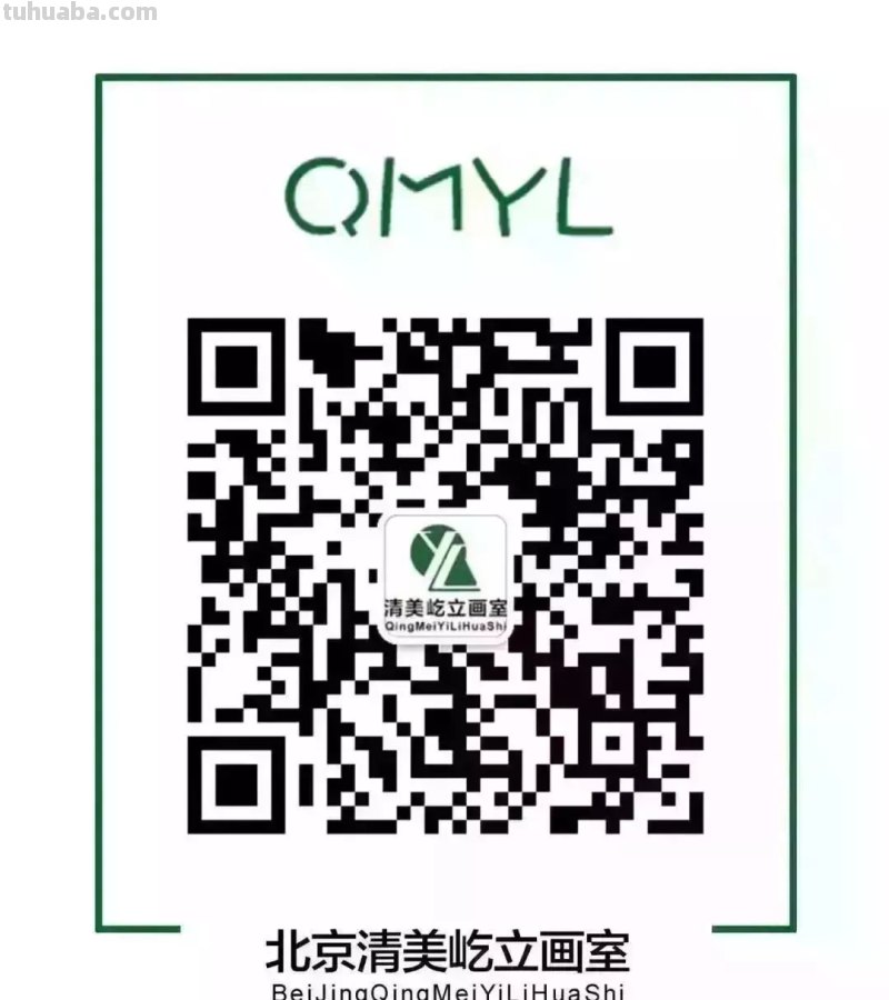 这些水彩插画，干净细腻，太美了