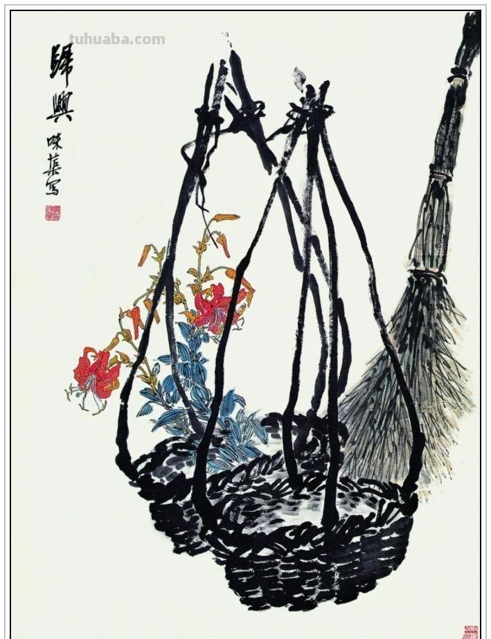 近现代著名画家、美术教育家郭味蕖四十四幅经典绘画作品赏析
