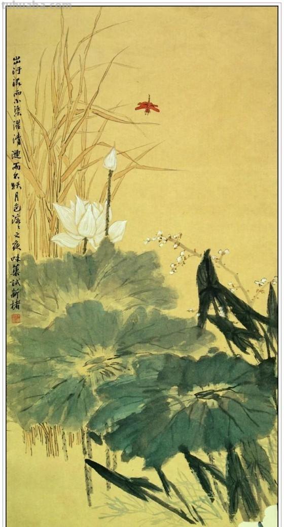 近现代著名画家、美术教育家郭味蕖四十四幅经典绘画作品赏析