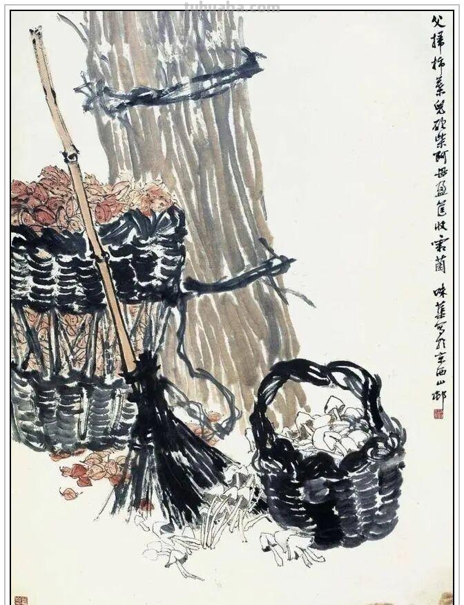 近现代著名画家、美术教育家郭味蕖四十四幅经典绘画作品赏析