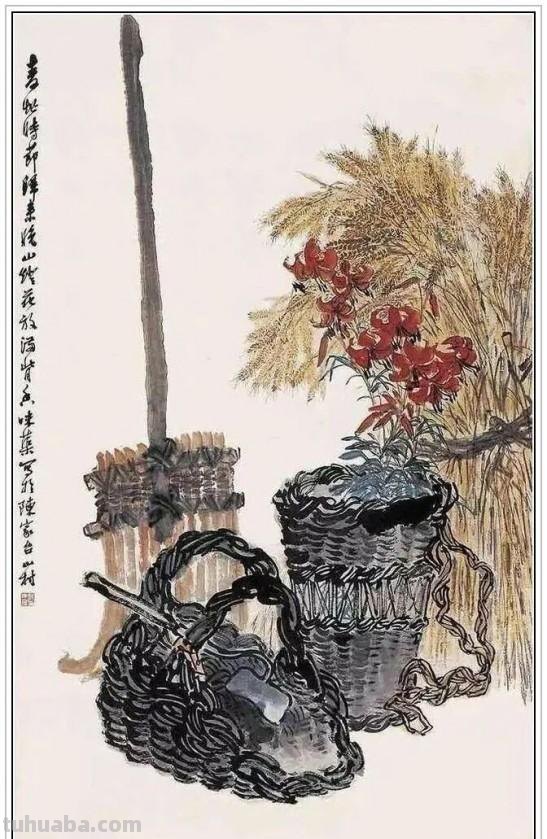 近现代著名画家、美术教育家郭味蕖四十四幅经典绘画作品赏析