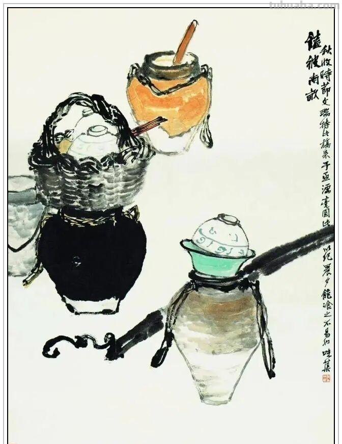 近现代著名画家、美术教育家郭味蕖四十四幅经典绘画作品赏析